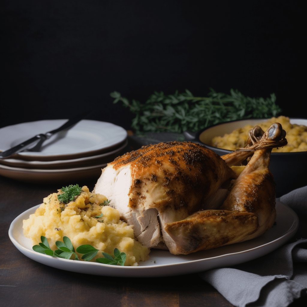 Julia Child’s Stuffed Turkey