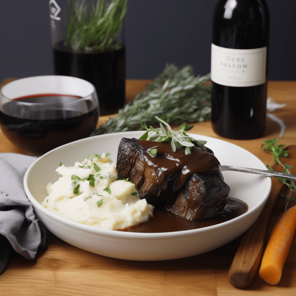 Red Wine & Cola Braised Short Ribs