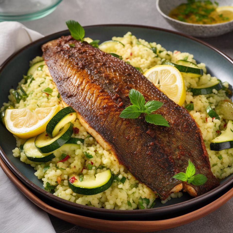 Moroccan Spiced Grilled Fish