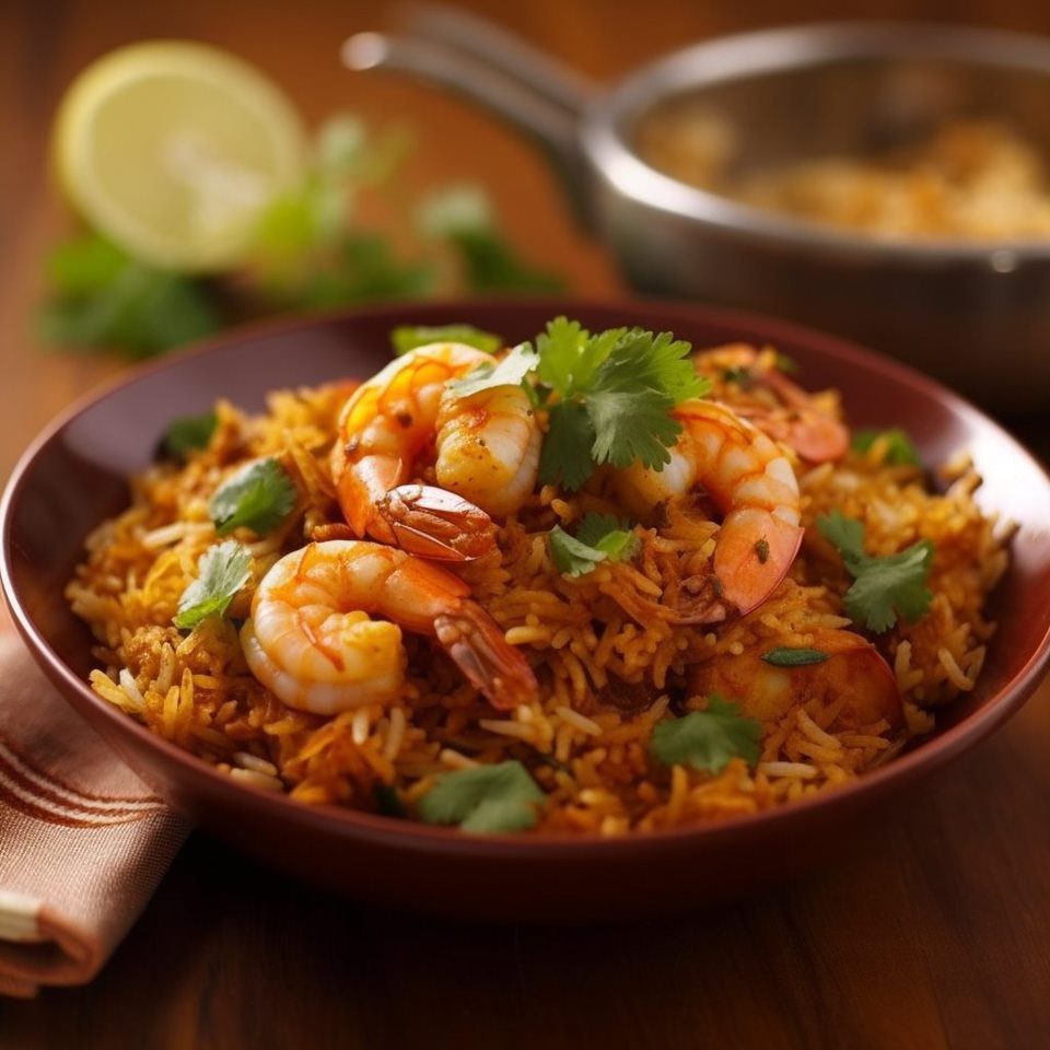 Spiced Shrimp Pilau