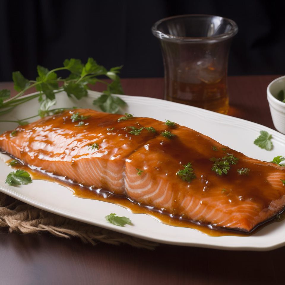 Maple-Basted Salmon