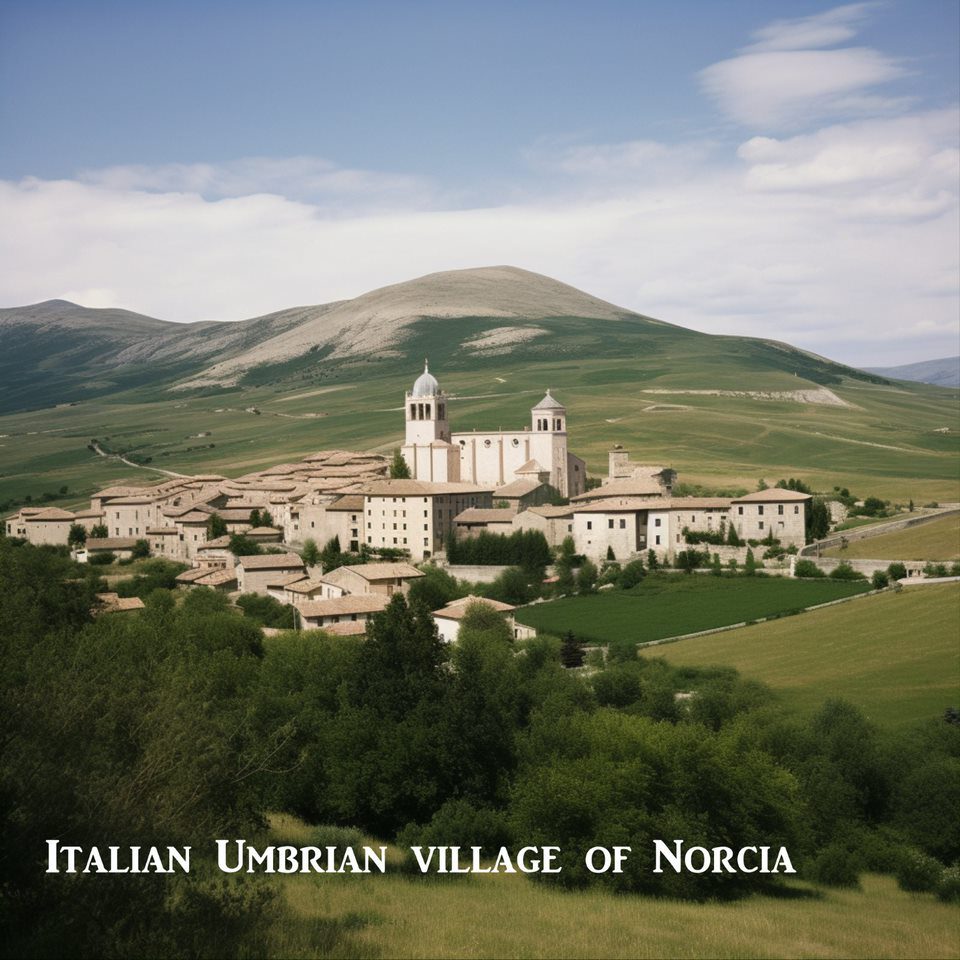 Italian Umbrian Village of Norcia