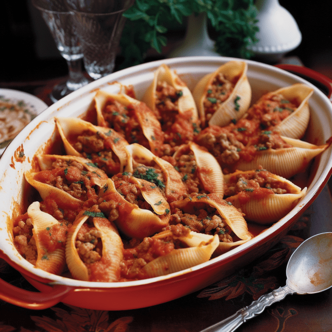 Pork Stuffed Shells