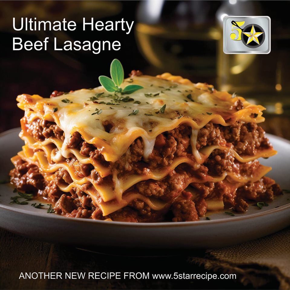 Ultimate Hearty Beef Lasagna